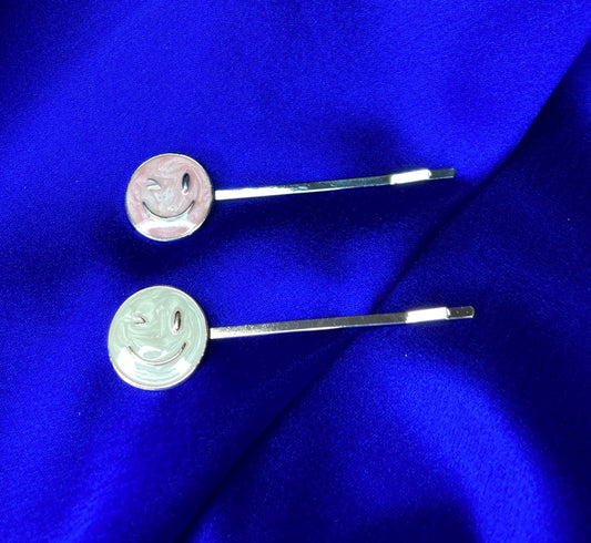 Silver Hair-Pins set of 2